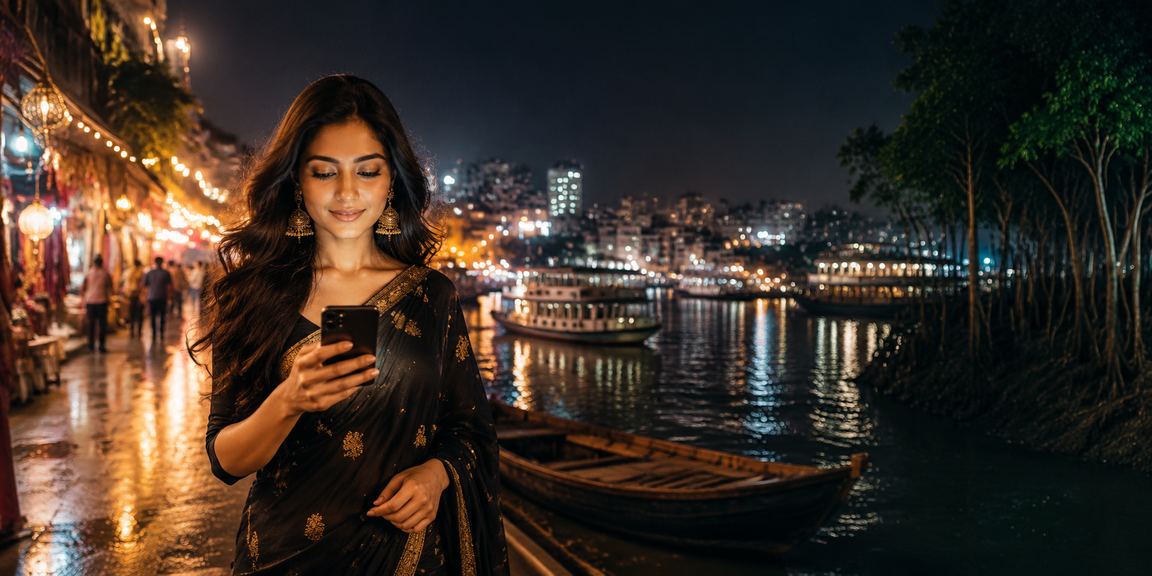 ঢাকা রাতে মোবাইল ক্যাসিনো খেলছেন